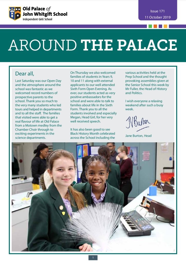 Bulletin cover