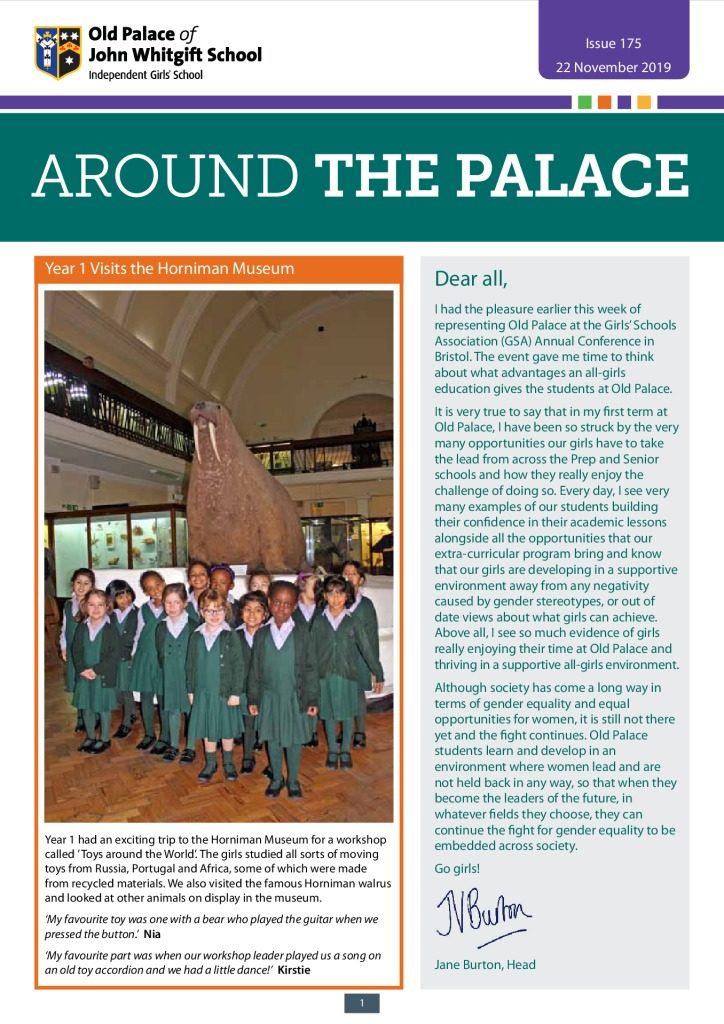 Bulletin cover