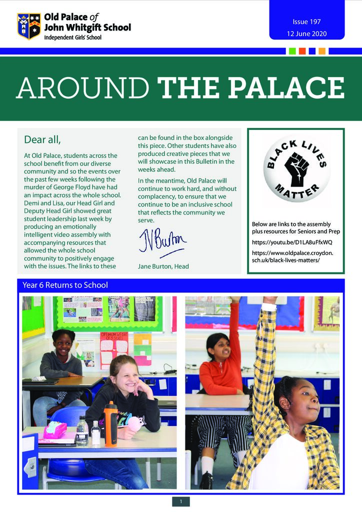 Bulletin cover