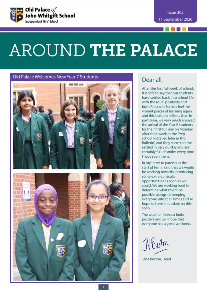 Bulletin cover