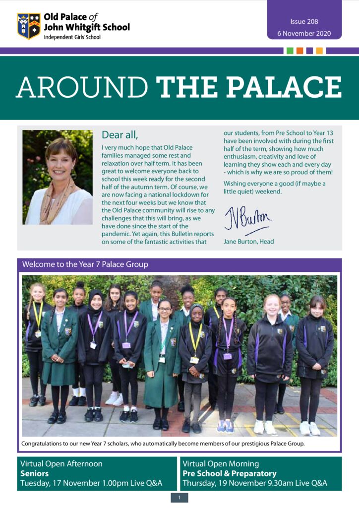 Bulletin cover