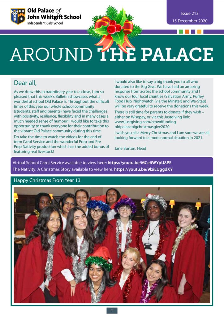 Bulletin cover