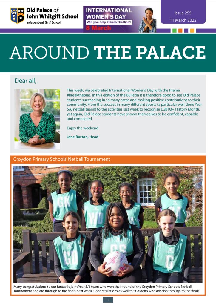 Bulletin cover